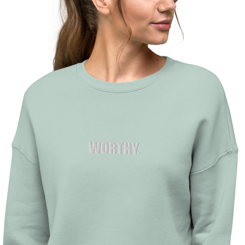 Worthy Crop Sweatshirt